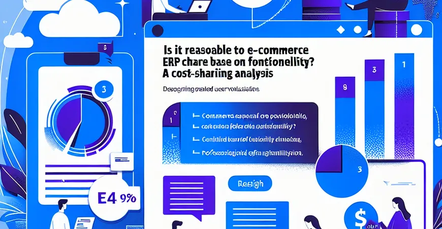 电商 ERP 按功能收费合理吗？成本分摊分析